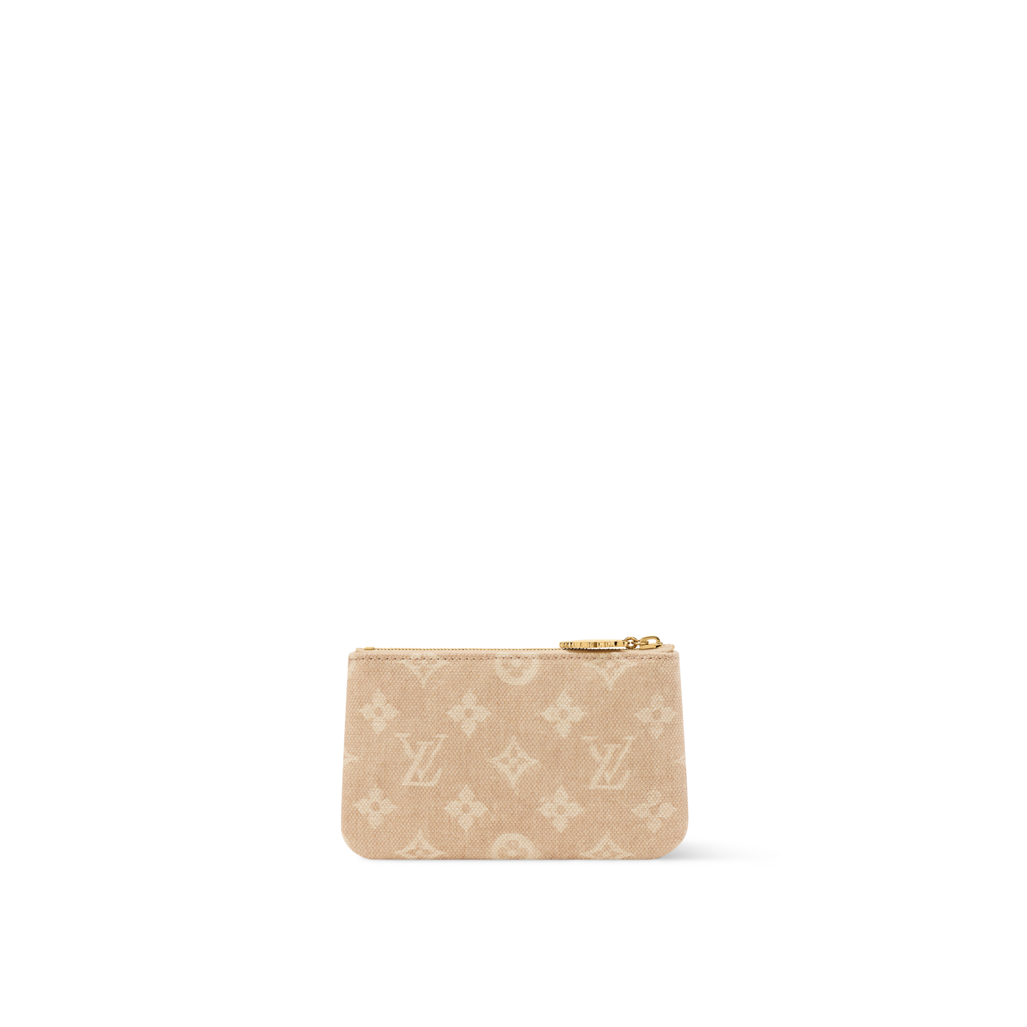 LOUIS VUITTON ベージュ ケース Key Pouch S Other Monogram Canvas - Women - Small Leather Goods